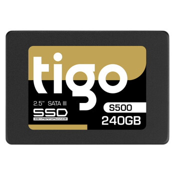金泰克（Tigo） S500 240G 2.5英寸 SATA-3 固态硬盘 至尊先锋版