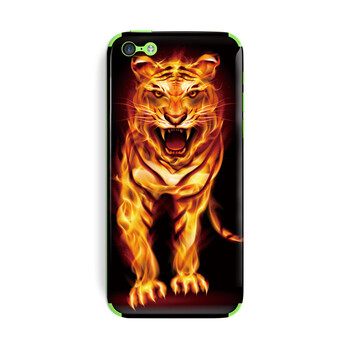 T 手机背面创意彩贴膜适用于iPhone5C 色彩系