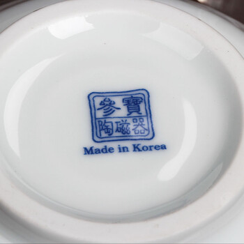 日本韩国进口面碗美浓烧参宝牡丹陶瓷器餐具