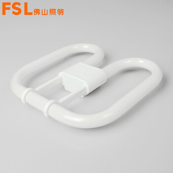 佛山照明 fsl 28瓦 三基色2D荧光灯管 蝴蝶灯泡 方型节能灯具 3支装