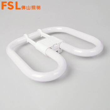 佛山照明 fsl 28瓦 三基色2D荧光灯管 蝴蝶灯泡 方型节能灯具 3支装