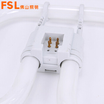 佛山照明 fsl 21瓦 三基色2D荧光灯管 蝴蝶灯泡 方型节能灯具 3支装