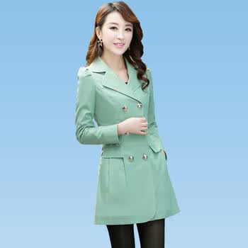 倩衣丽人新品2014新款风衣女款春秋季休闲女装韩