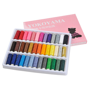 
                                        YOKOYAMA高品质39色缝纫线套装                