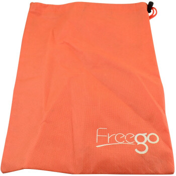 
                                        Freego 收纳鞋袋 FGE-003 旅行收纳束口袋 布袋抽绳整理袋 杂物收纳袋 无纺布鞋袋 橘黄色（2件起售）                