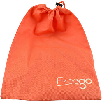 
                                        Freego 收纳鞋袋 FGE-003 旅行收纳束口袋 布袋抽绳整理袋 杂物收纳袋 无纺布鞋袋 橘黄色（2件起售）                