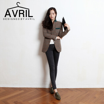 艾微儿AVRIL+JEAN韩国正品新款秋装潮女牛仔裤女士