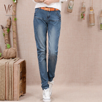 VEE 青春款秋装新款大码韩版哈伦女长裤修身