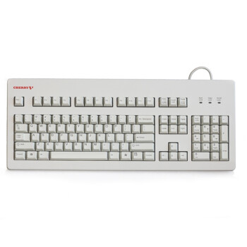 樱桃（Cherry）G80-3494LYCUS-0 机械键盘（白色红轴3494）