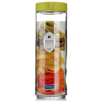 三光云彩glasslock韩国进口玻璃储物罐保鲜盒收纳罐密封罐 IP609绿/1050ml