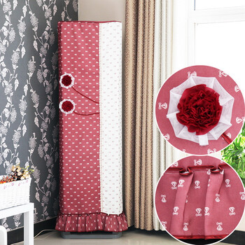 立式空调罩格力柜式空调罩套布艺柜机空调罩子