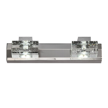 奥朵现代简约LED镜前灯水晶灯具 卧室客厅灯卫浴灯饰 灯具照明 WL10121-2头-30cm