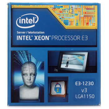 英特尔（Intel） 至强四核E3-1230V3 盒装CPU （LGA1150/3.30GHz/8M/80W/22纳米）