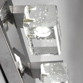 奥朵现代简约LED镜前灯水晶灯具 卧室客厅灯卫浴灯饰 灯具照明 WL10121-2头-30cm