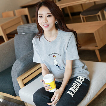 JHMM-SZ百搭潮女装短袖t恤 女 夏季韩版2014