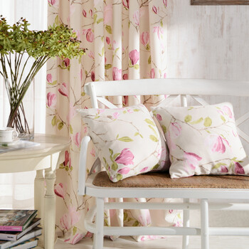 地中海北欧宜家家居窗帘红色蓝色窗帘\/客厅餐