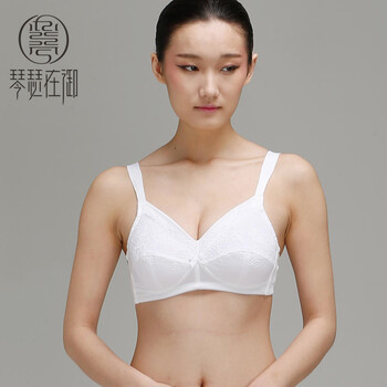琴瑟在御超薄<em>文胸</em> 无钢圈全罩杯<em>胸罩</em> 大码<em>舒适</em>