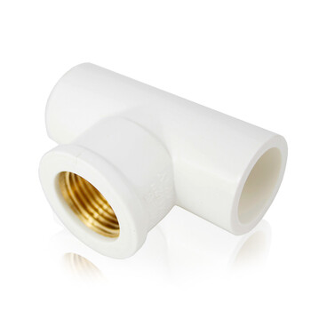 联塑PVC给水管配件 等径内牙三通4分20 6分2