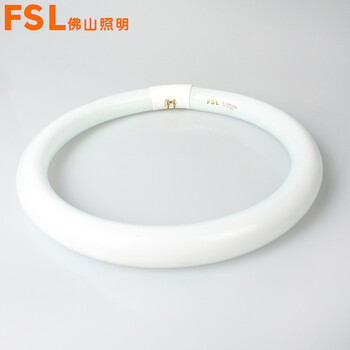 佛山照明 fsl 32瓦 T9环形灯管 白光/6500K 灯泡 圆形节能灯具 3支装