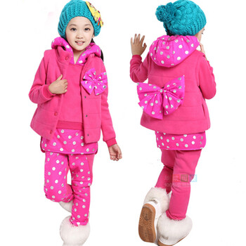 年终热卖【<em>货到付款</em>】童装男冬装女童冬装<em>套装</em>