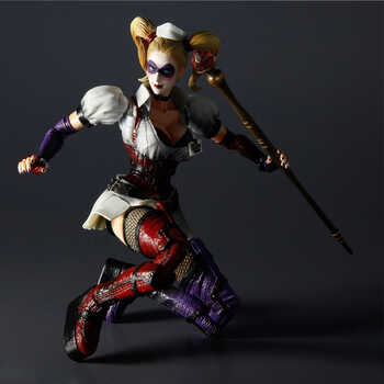 > 史克威尔(square enix produts)蝙蝠侠阿甘疯人院 女小丑哈利