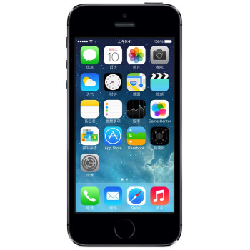 苹果（APPLE）iPhone 5s 16G版 3G手机（深空灰色）WCDMA/GSM 购机送费版