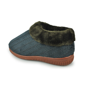 2013新款老北京布鞋冬季男棉拖鞋 包跟厚底保