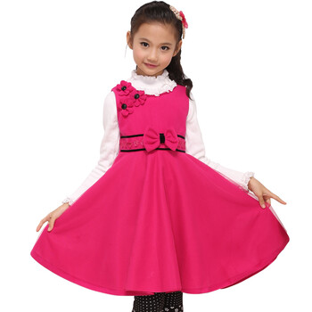 <em>女童装</em>秋季公主裙<em>冬装</em>3820 演出服2013新款 背