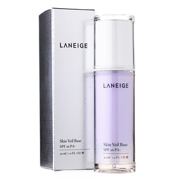 兰芝laneige雪纱防晒隔离霜spf26/pa  30ml 紫隔