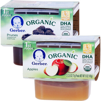 美国原装进口嘉宝Gerber宝宝辅食1段蔬菜泥水