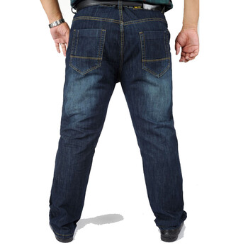 E320秋冬加厚款 加肥加大 肥佬宽松牛仔裤裤