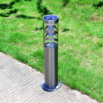 朗吉蒂 太阳能草坪灯 LED光感应不锈钢别墅花