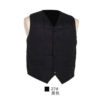 <em>坦博尔 羽绒</em>服 <em>男款</em> 中老年爸爸短款<em>羽绒马甲</em> T