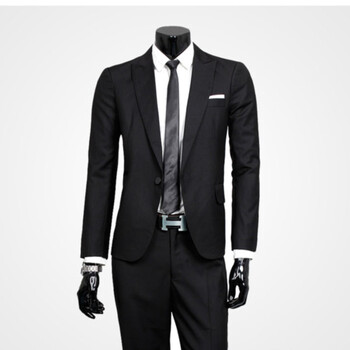 PEACEBIRD 太平鸟男装 秋装 西装男套装 休闲