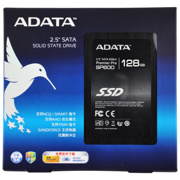 威刚(ADATA) SP600 128G 2.5英寸 SATA-3固