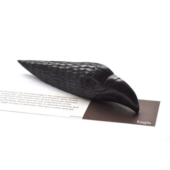 美国原装进口 手工雕刻石墨造物 石墨铅笔 鹰击