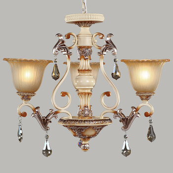 欧塞洛斯欧式简约田园客厅卧室餐厅吊灯灯具A