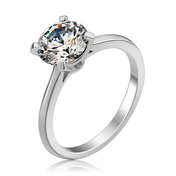 白锆石圆圈银戒指_Tatiana_11656279小组,白