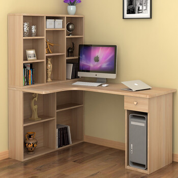 宏典轩- 特价 转角书桌组合电脑桌 青苹果木色
