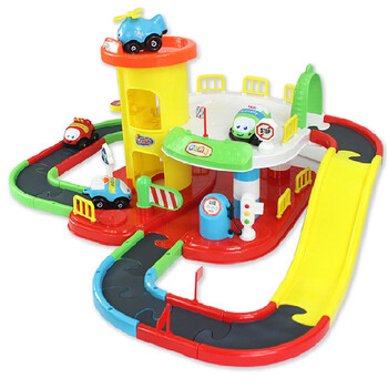 新佳丰轨道玩具车系列欢乐停车场城市公交魔法轨道亲子益智玩具 生日礼物 6073【价格 参数 导购 评价】 - 商旗网(SH7.COM)