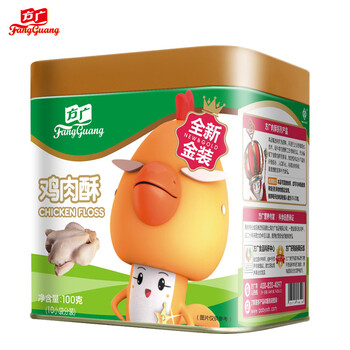方广辅食宝宝营养鸡肉酥101201