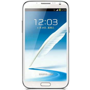 三星 Galaxy Note II N7102 32G版 3G手机（云石白）WCDMA/GSM 双卡双待双通