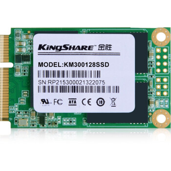 金胜（Kingshare） M300系列 128G MSATA固态硬盘 （KM300128SSD）