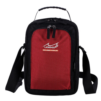 兰德斯(Lendes) 新款户外休闲斜挂单肩包 男女