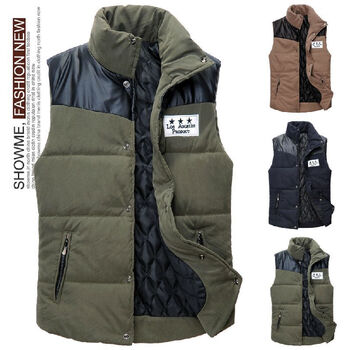 佐优品 2013秋冬新品棉衣 <em>男士立领</em>棉<em>马夹</em> 棉背