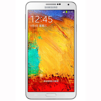 三星 Galaxy Note 3 (N9006) 简约白 联通3G手机