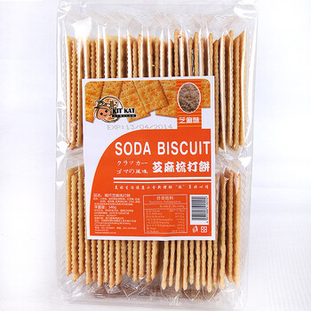 江浙沪京闽粤包邮 铁尺苏打饼 芝麻味 香港原装