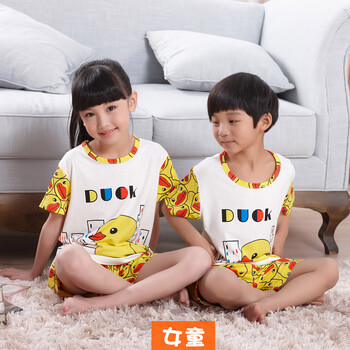 <em>货到付款</em> 甜妹子 亲子<em>睡衣</em>夏莫代尔<em>儿童睡衣卡</em>