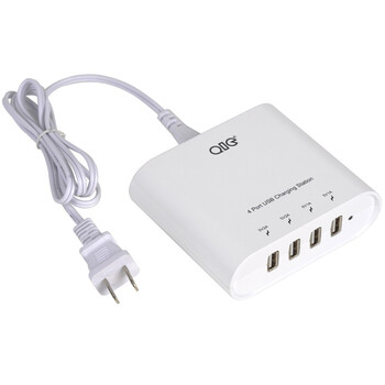 QIC DH4U-6A-WH 4USBֻƽٳ  6A㶨/ʣIphone壬IpadǣСףΪHTCһ