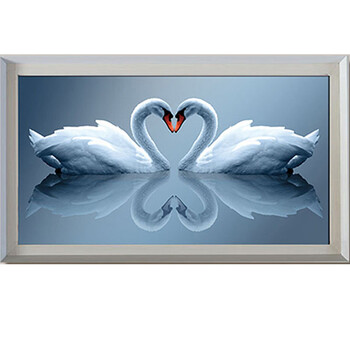 乐彩3D十字绣心心相印D1035 尺寸71*42cm